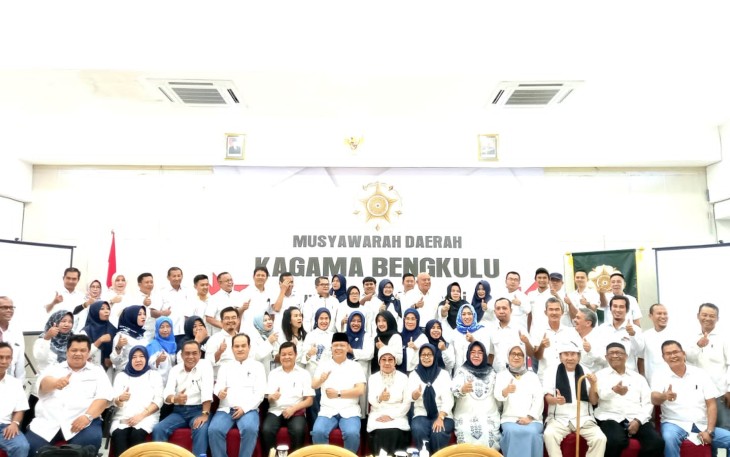 Musda Kagama Provinsi Bengkulu di Poltekes Kemenkes Bengkulu, Minggu (22/5/2022).
