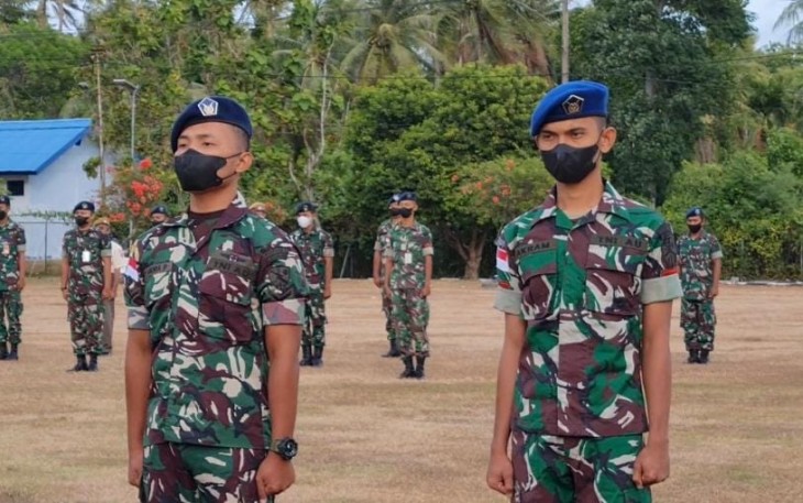 Sapta Marga dan 8 Wajib TNI prajurit lanud MUS