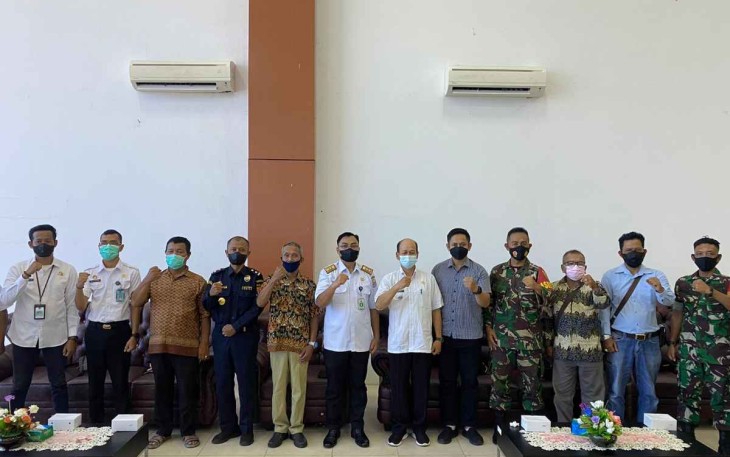 Halalbihalal bersama stakeholder di perbatasan RI - Malaysia 
