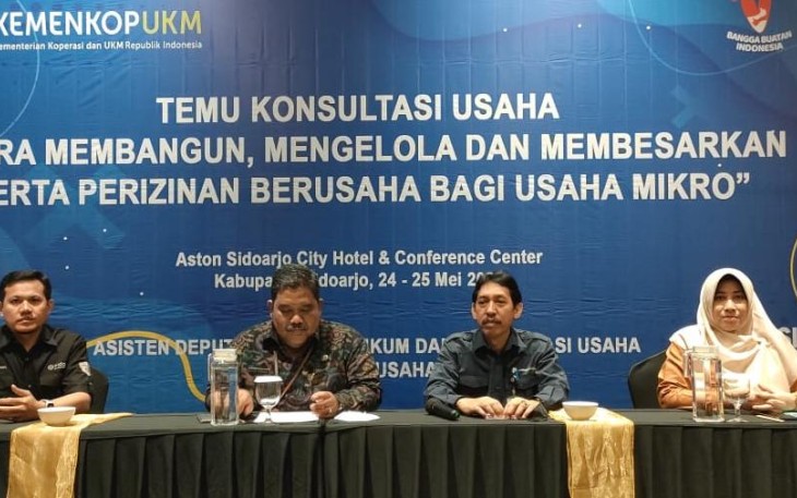 Bimbingan teknis KemenkopUKM untuk pelaku UMKM di Sidoarjo 