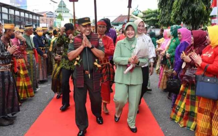 Pangdam Hasanuddin saat kunjungan kerja ke Kodim 1415/Selayar 