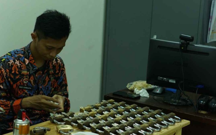 Petugas Lapas Cilegon pastikan kunci pengamanan terjaga dan terawat