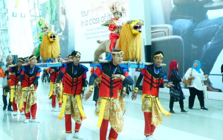 Festival budaya di Bandara Internasional I Gusti Ngurah Rai Bali 