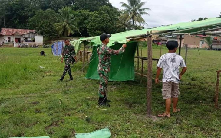 Persiapkan acara adat Gawai di perbatasan 