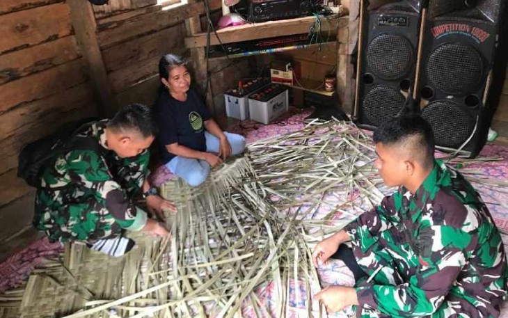 Kerajinan tangan khas masyarakat perbatasan 