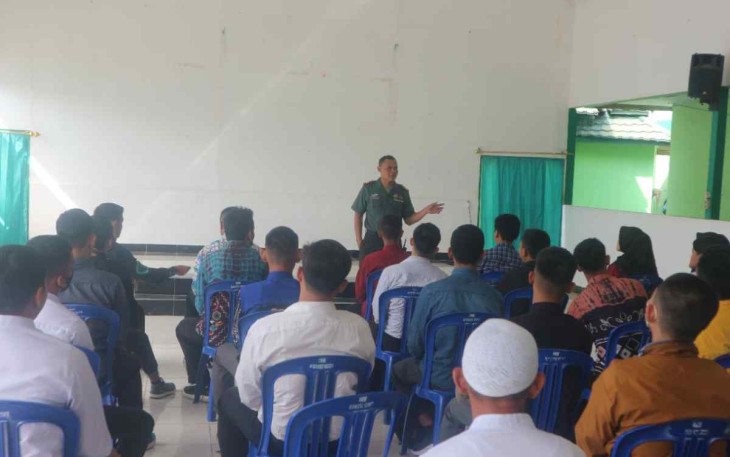 Pembekalan wasbang calon penerus generasi matra darat
