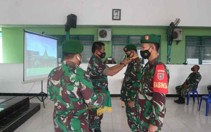 Kegiatan Satkowil teritorial Kodim 1001/HSU-BLG 