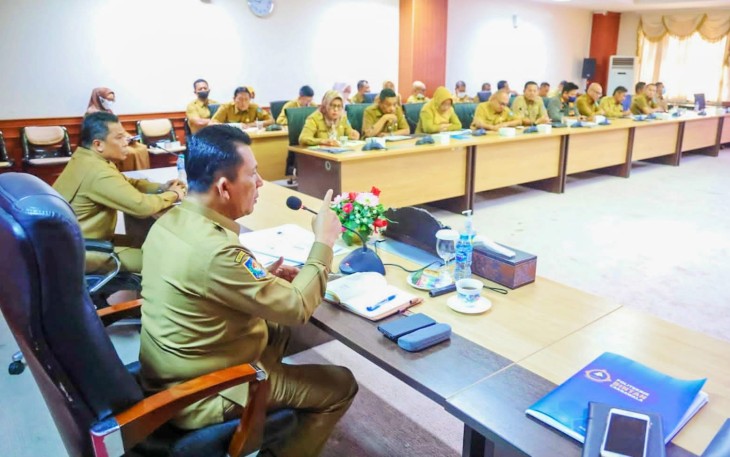 Gubernur provinsi kepulauan Riau H.Ansar Ahmad SE . MM. Sekda provinsi kepulauan Riau Adi Prihantara. Pj. Kadispar Prov Kepri Luki zaiman  prawira.dan Kadis Kominfo Prov Kepri Hasan.
