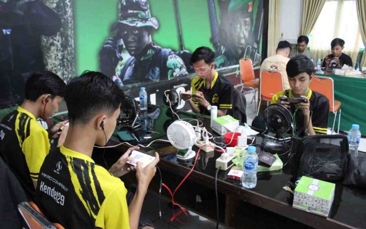  Turnamen E-Sports Piala Kasad di Pontianak