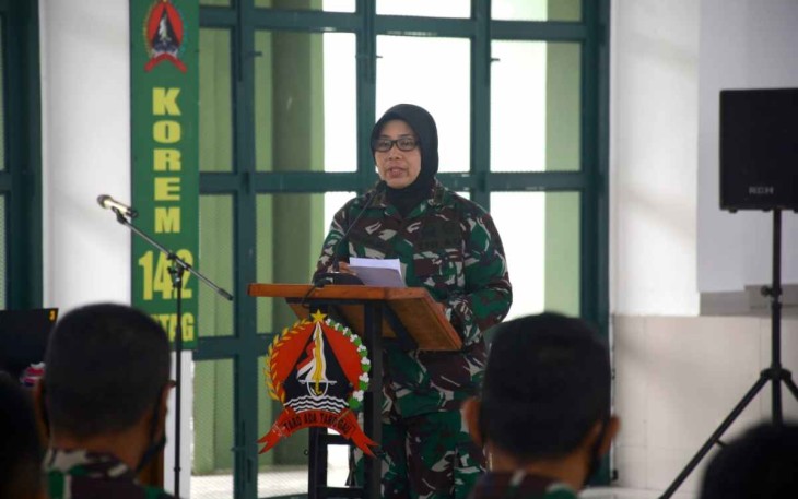 Bimtek Sisfopers di Korem 142/Tatag
