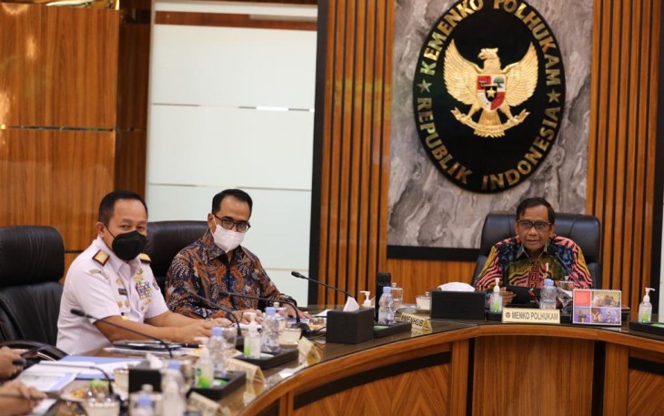 Kepala Bakamla RI saat Paparkan Renpatnas 2022 dan Integrasi Sistim Informasi di Forum KKPH