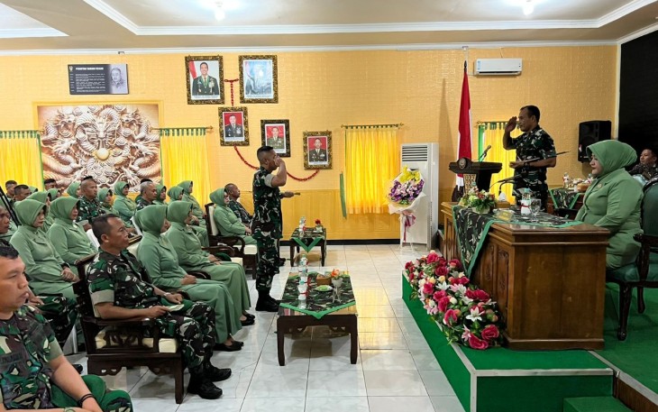 Kunjungan Danrem 073/Mkt di Kodim 0716/Demak