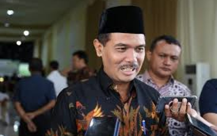 Dirjen Tanaman Pangan Suwandi saat memberikan keterangan pers di Jakarta 