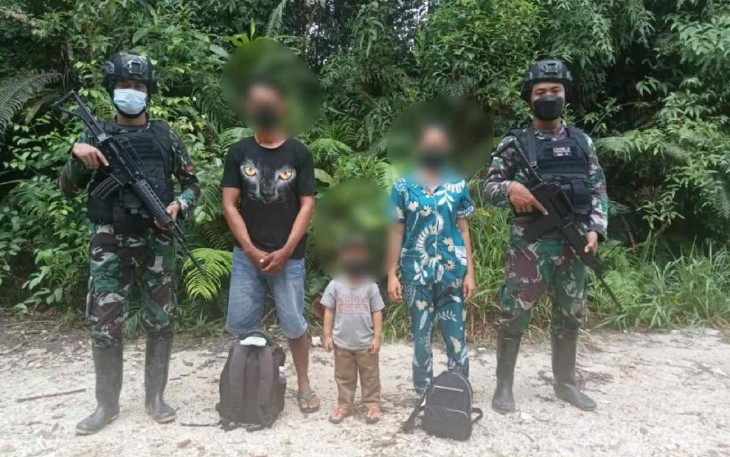 Tiga PMI Non prosedural di perbatasan 