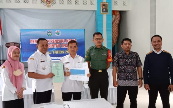 Penetapan RKPDes TA 2023 di balai desa Ngaran
