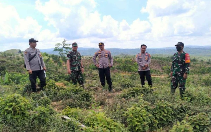 Sinergitas TNI-POLRI di perbatasan 