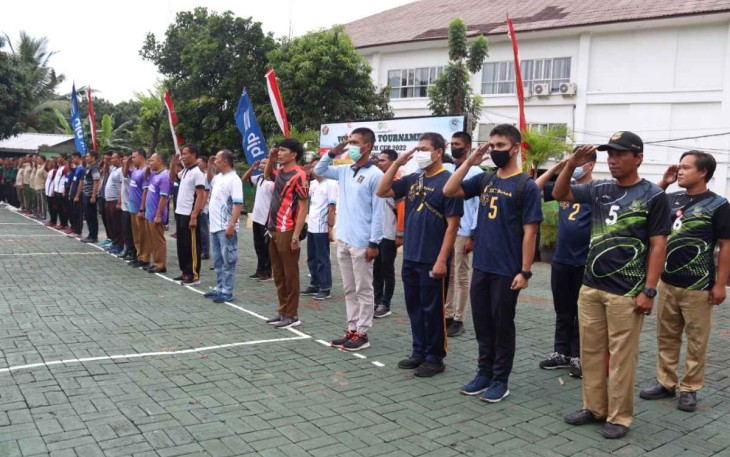 Turnamen Bola Volly Dandim 0623/Cilegon Cup 2022