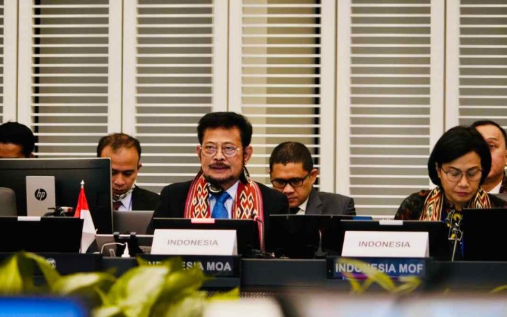 Mentan SYL di JFAMM G20 Washington DC Amerika Serikat, Selasa (11/10)