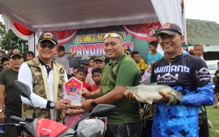 Lomba mancing Kodim Madiun
