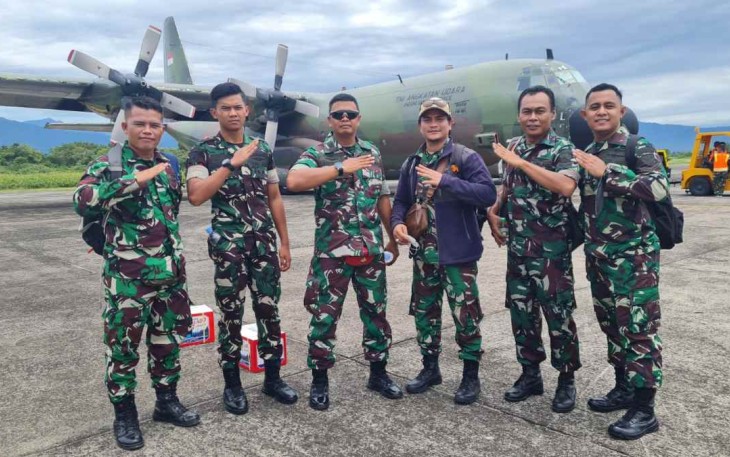 Atlet Paralayang Lanud Sutan Sjahrir 