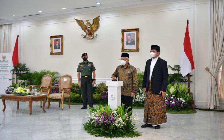Wapres RI KH Ma'ruf Amin luncurkan Beasiswa Santri 