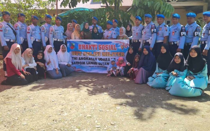 Baksos Satpomau Lanud Sutan Sjahrir 