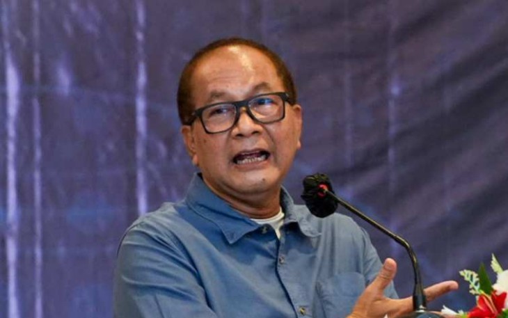 SeskemenkopUKM Arif Rahman saat sosialisasi RUU Perkoperasian di Kota Medan Sumatera Utara 