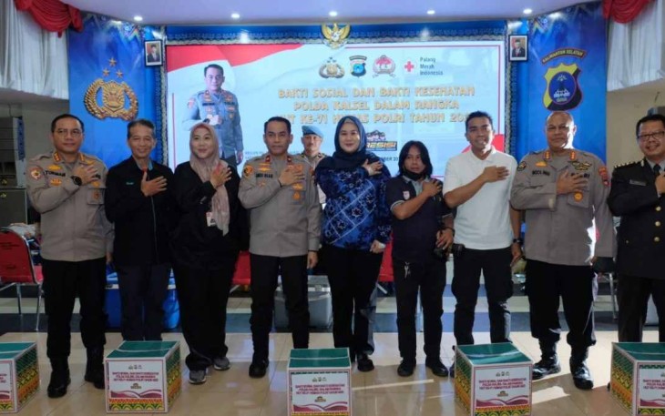 Bakti Sosial HUT Humas Polri Ke-71