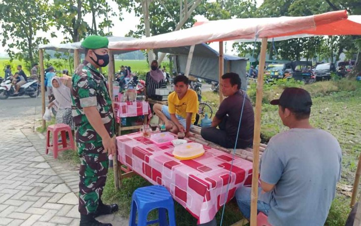 Komsos bersama warga binaan 