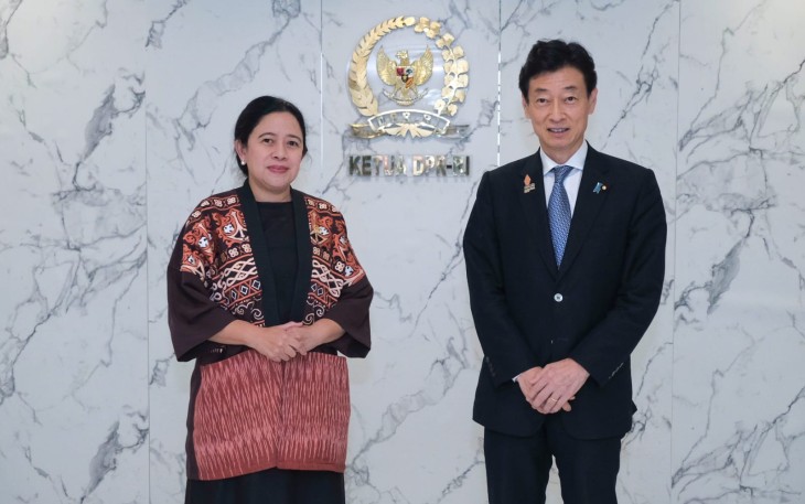 Puan Maharani bersama Duta Besar Korea Selatan di Jakarta 