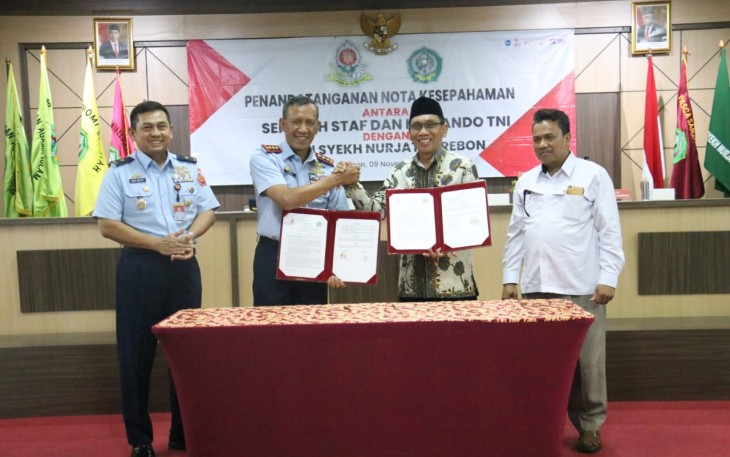 MoU Akademik Sesko TNI dengan IAIN Syekh Nurjati Kota Cirebon