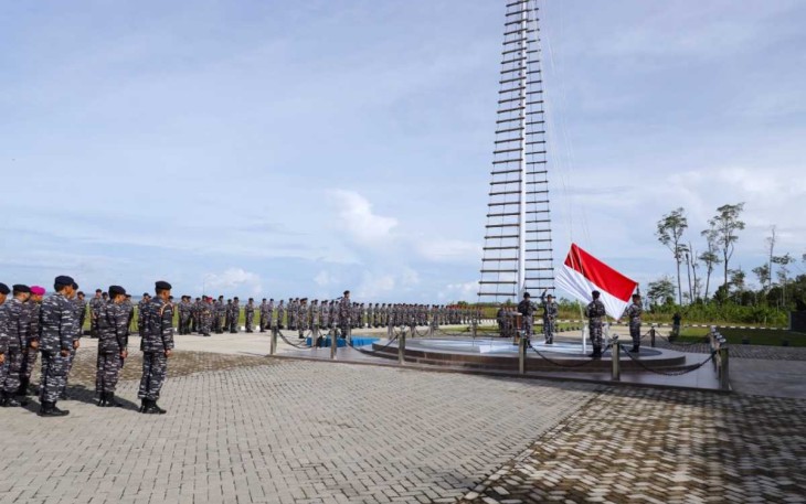 Upacara bendera 17-an Koarmada III 