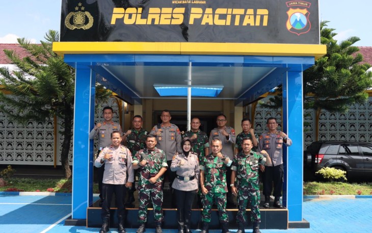 Sinergitas bersama Polres Pacitan