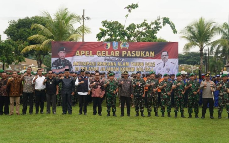Apel Kesiapsiagaan Bencana Korem 081/DSJ