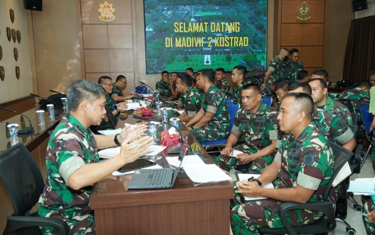 Tim Current Audit Itjenad Divif 2 Kostrad Malang, Senin (5/12)