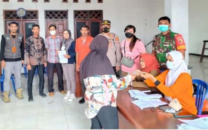 Pendampingan warga binaan pengambilan BLT BBM