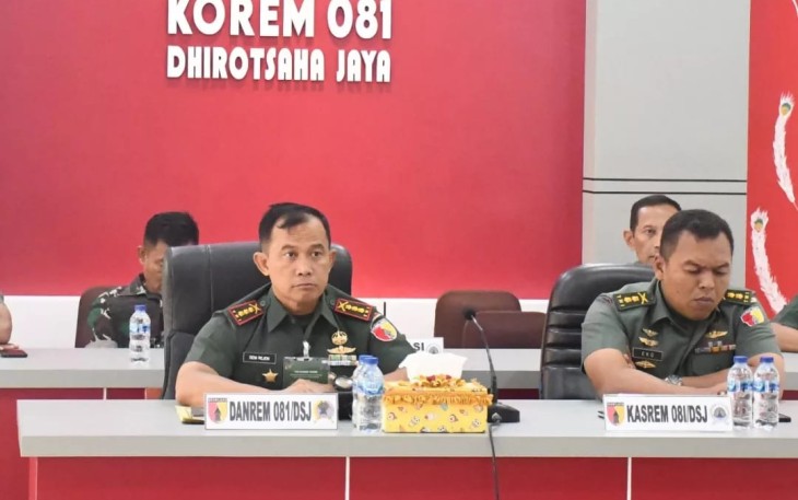Danrem 081/DSJ Kolonel Inf Deni Rejeki 