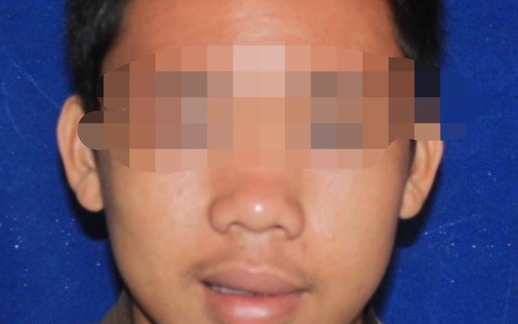 Tersangka saat diamankan