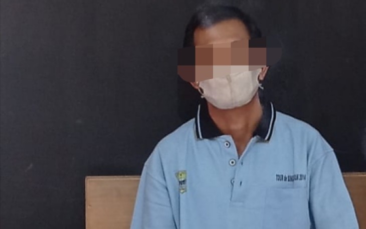Pelaku Pencabulan terhadap dua anak kandung sendiri