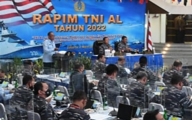 Kasal Buka Rapat Pimpinan TNI AL