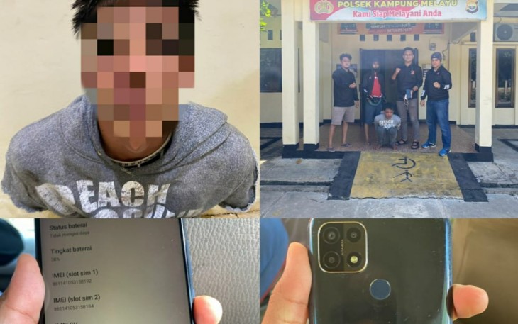 AL (19) berikut barang bukti.
