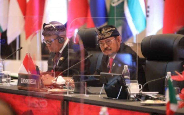 Mentan SYL saat menghadiri pertemuan para menteri pertanian G20 di Amerika