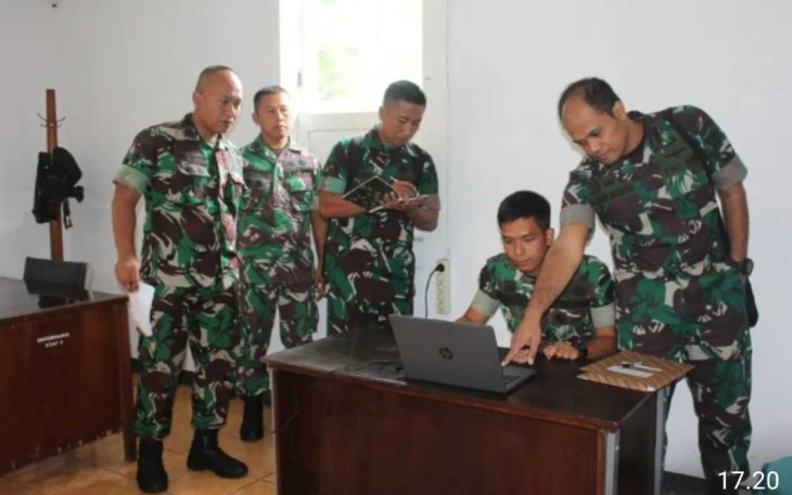 Pelaksanaan Wasgiat Sistek Info TNI AD TA 2022