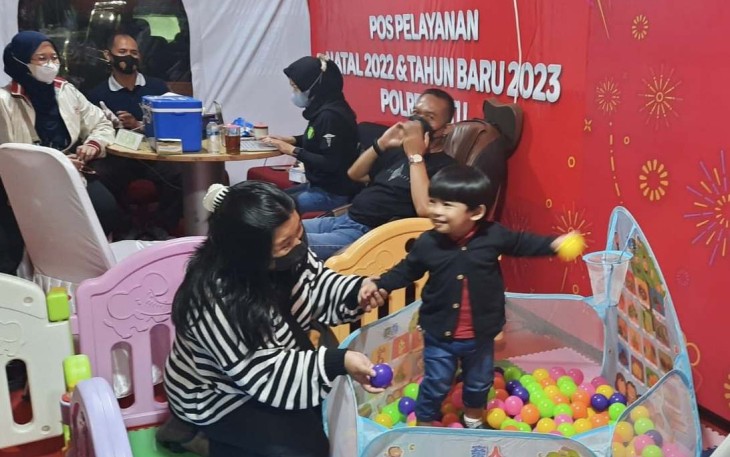 Pos Pelayanan Nataru Polres Batu