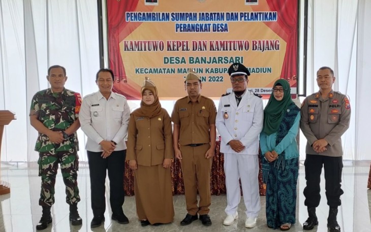 Pelantikan Perangkat Desa Banjarsari