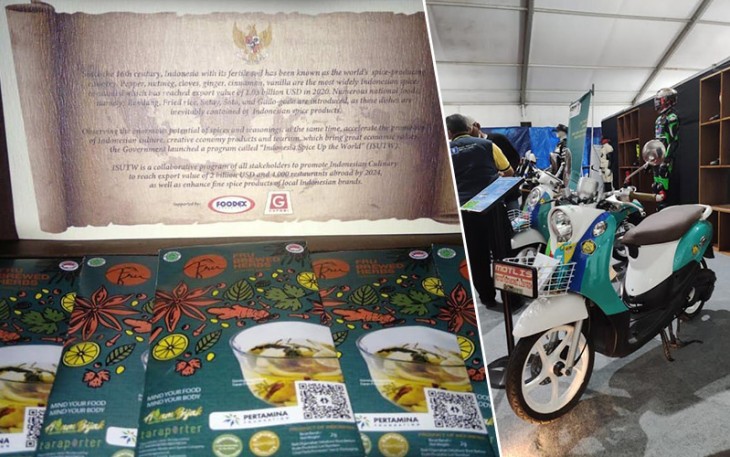 Rempah dan Motor Listrik Binaan Pertamina
