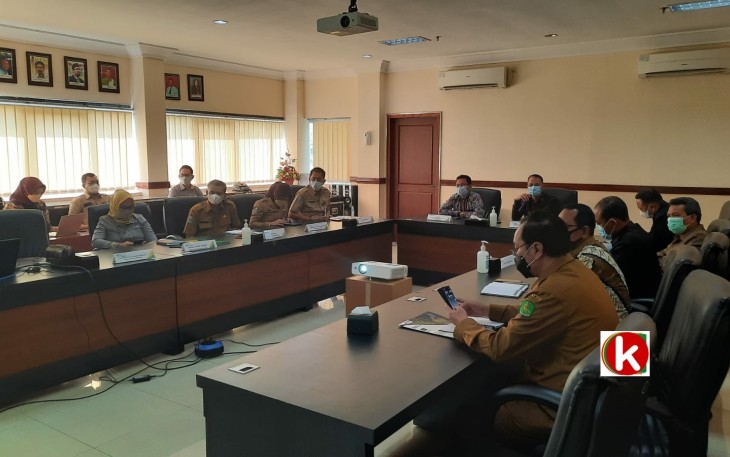 Rakor Monev Perluasan Perlindungan Ketenagakerjaan oleh BPJS Ketenagakerjaan Cabang Madura dengan Bakorwil IV (foto : Klikwarta.com)