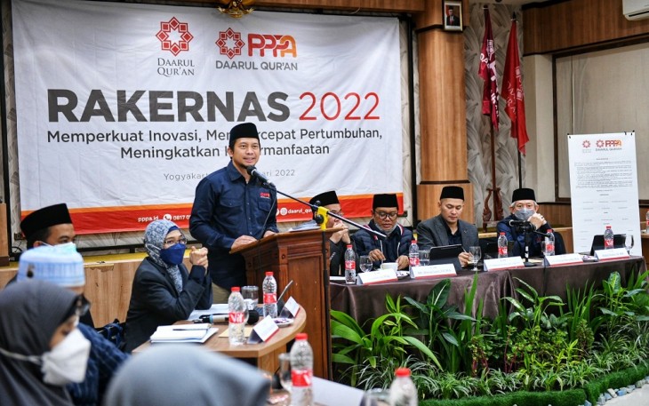Laznas PPPA Daarul Qur’an menggelar Rapat Kerja Nasional (Rakernas) 2022 