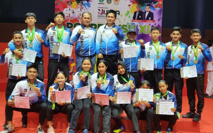 Kontingen Bulu Tangkis Kota Tebing Tinggi 