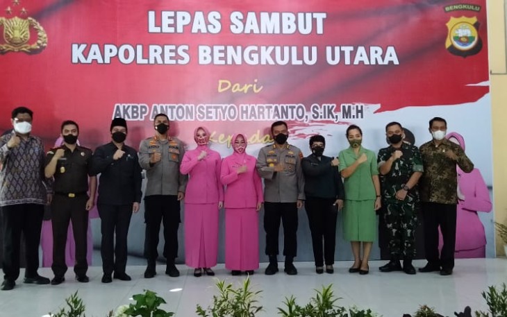 Pisah Sambut Kapolres BU Dilaksanakan Secara Sederhana